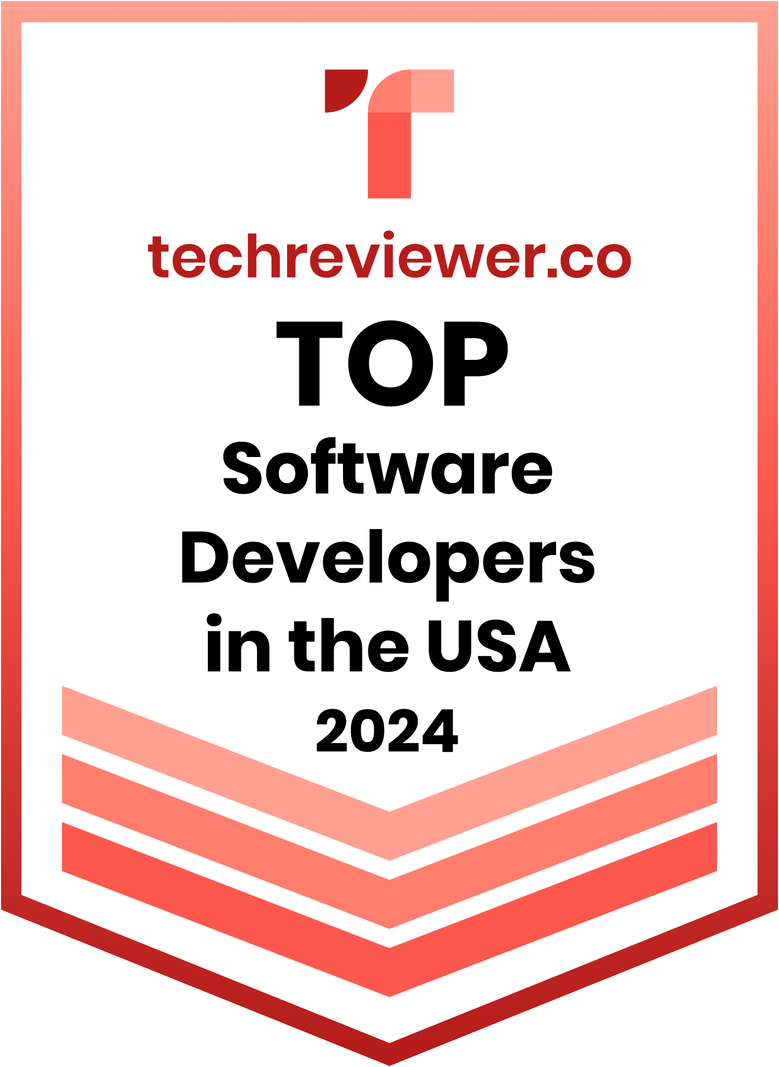 Software development USA badge